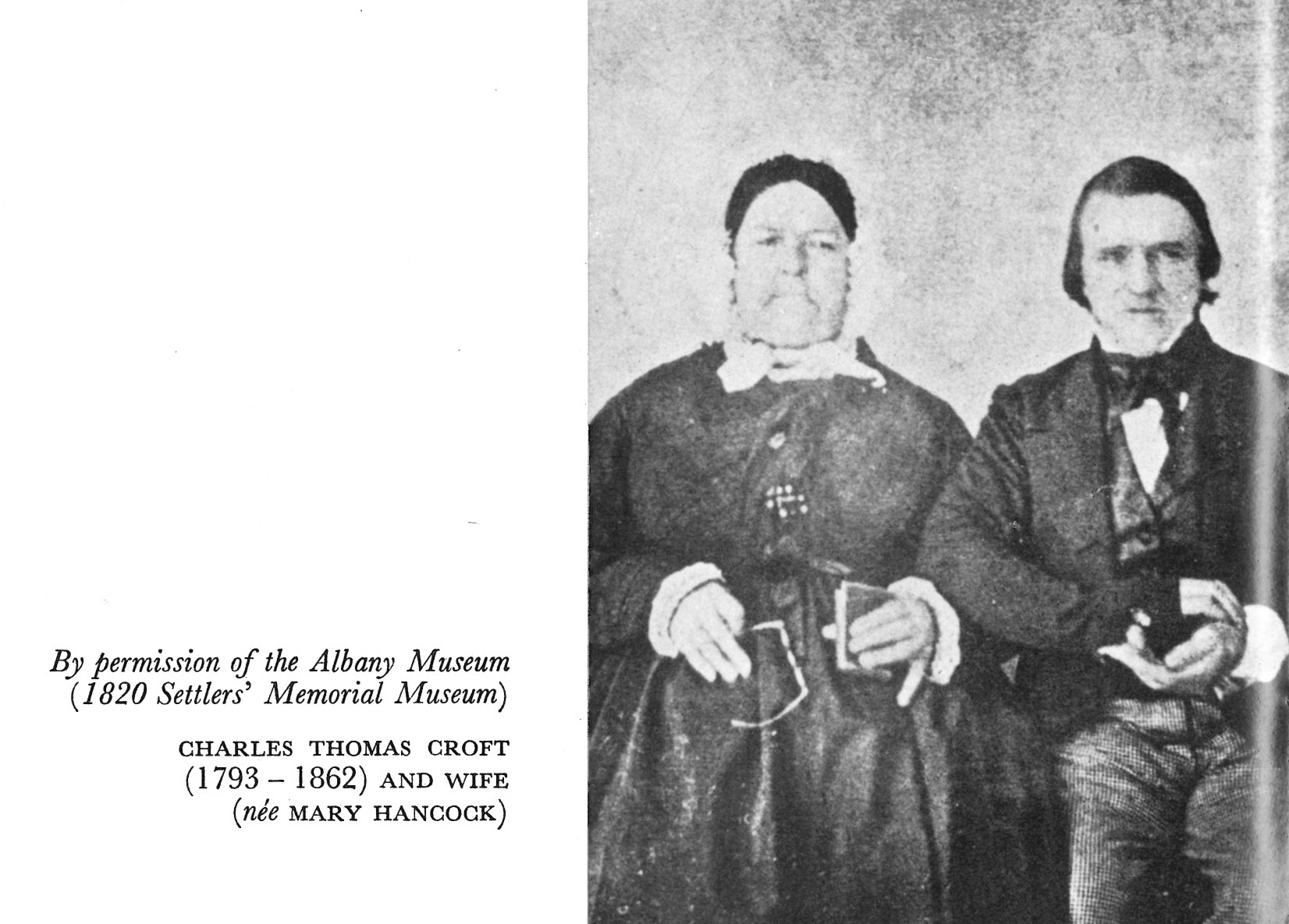 Mary Hancock and Charles Croft