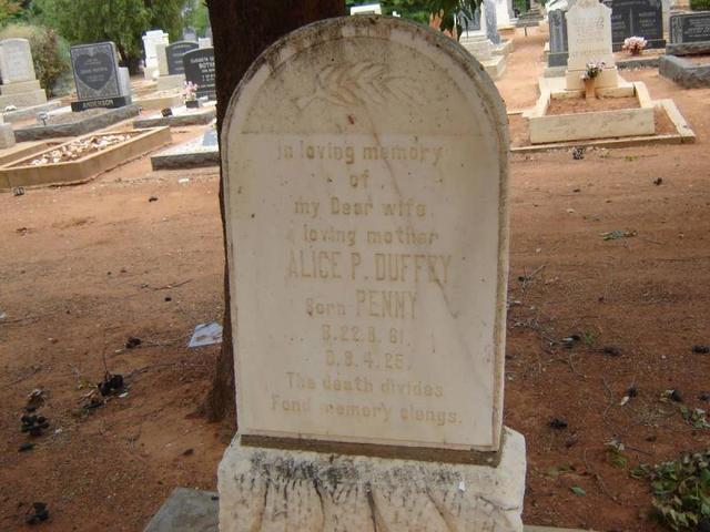 Alice Palmer Fuller Penny (now Duffey)