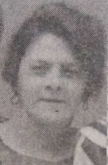Nellie Holmes (now Mangion)