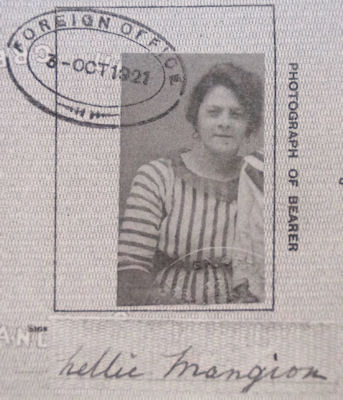 Nellie Holmes (now Mangion)