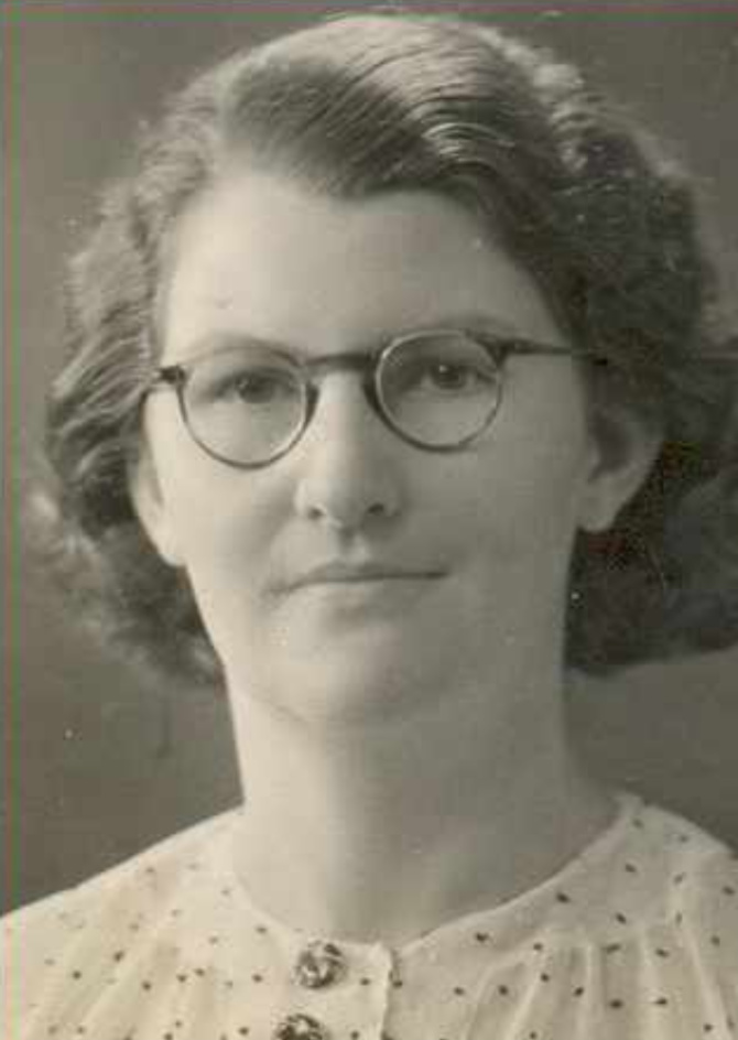 Edna Irene Hancock (now Clifford)