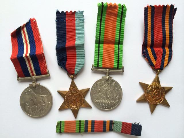 Medals of Raymond Albert Scott Medals of Raymond Albert Scott