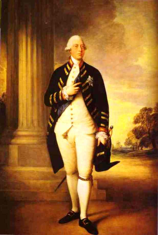 King George III by Thomas Gainsborough, 1781