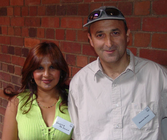 Maurizio Borzato and Vanessa de Souza