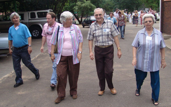 (Leon Rogers, Greg Wurts), Brenda Cauldwell, Ken and Margaret Paine
