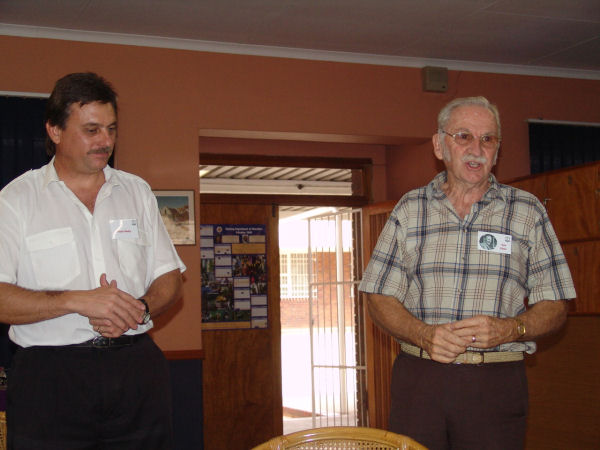Andre Beukes and Ken Paine