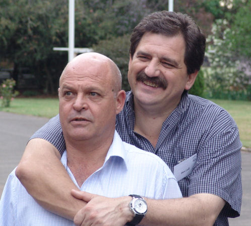 Reinhard Wallaberger and Piero Lulli