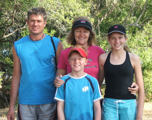 Gail McCallum and family