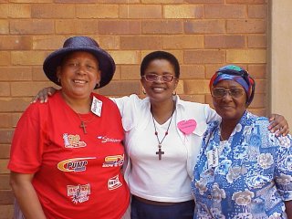 Lerato and friends from Alpha
