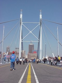 Nelson Mandela Bridge, Johannesburg