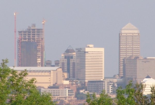 Construction of Michelangelo Towers, Sandton