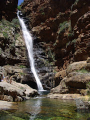Meiringspoort waterfall