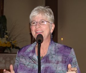 Margo Lomax - Marie Benson's funeral