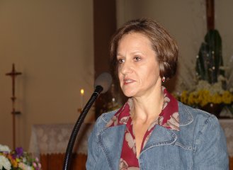 Colleen Westgate - Marie Benson's funeral
