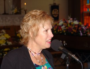Carroll Foster - Marie Benson's funeral