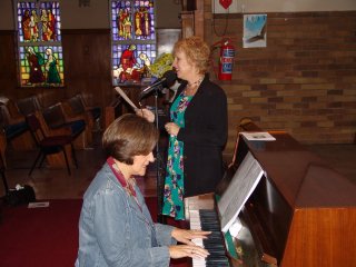 Marie Benson's funeral
