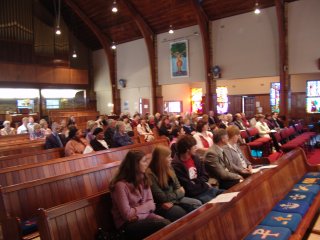Marie Benson's funeral