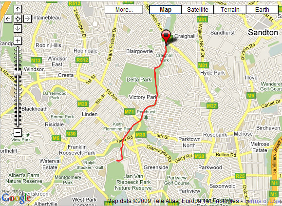 Braamfontein Spruit - Craighall